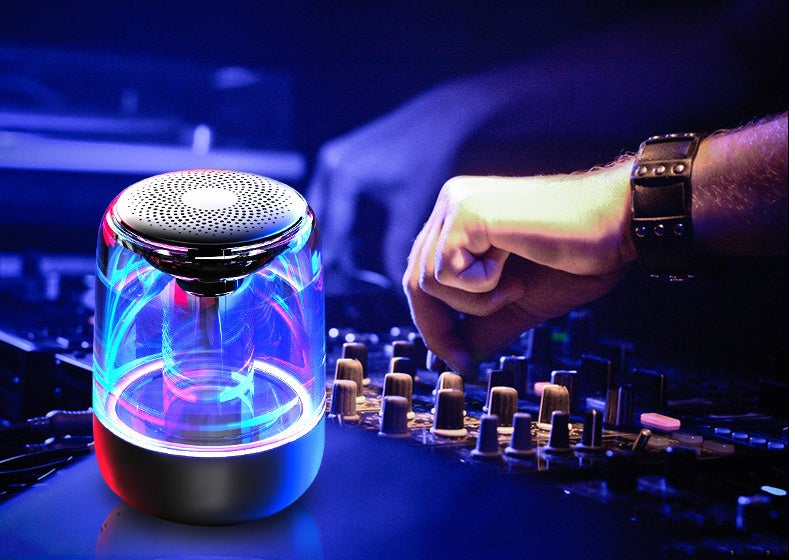 Powerful Powerless Bluetooth Speaker LED Lights